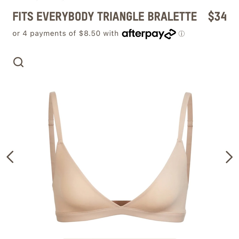 SKIMS Fits Everybody Triangle Bralette